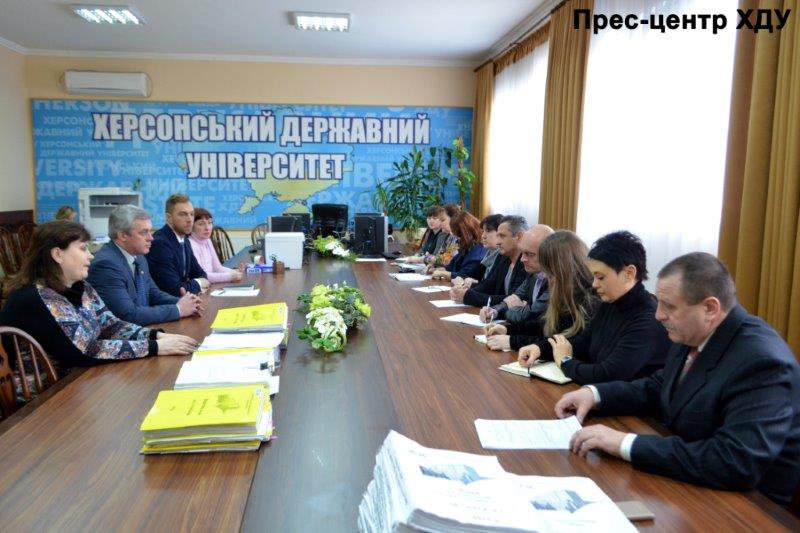 У період з 16 по 19 лютого 2016 року в Херсонському державному університеті працювала комі…
