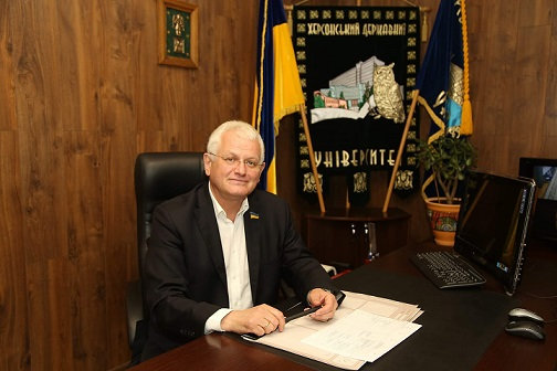 Ректор ХДУ привітав університетську спільноту з Новим роком!