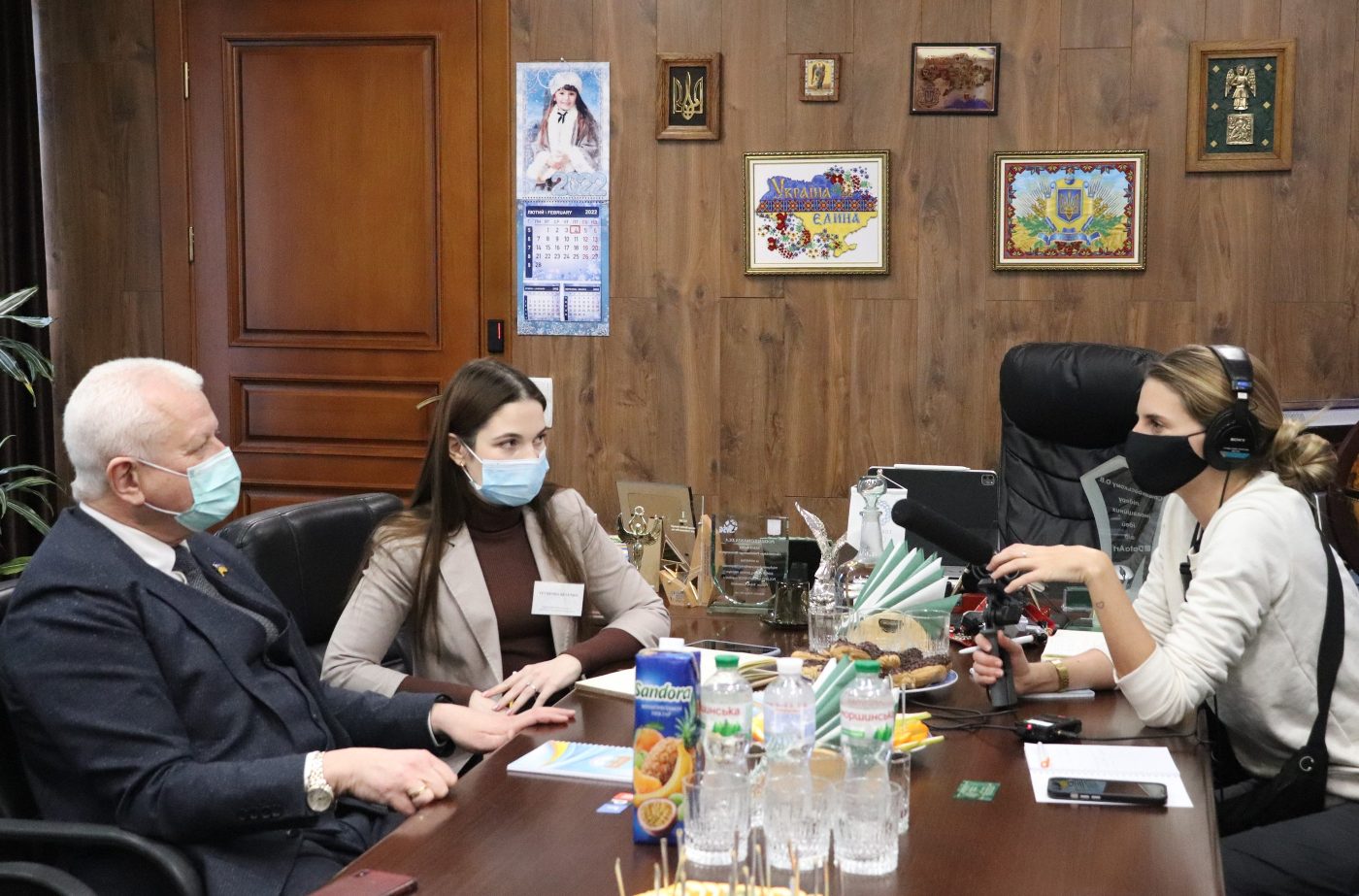 Ректор ХДУ Олександр Співаковський поспілкувався з журналістами з США на тему українського освітнього простору
