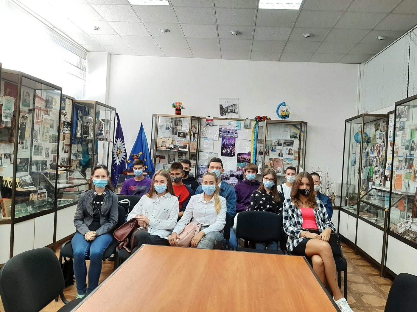 Сьогодні до народного зразкового музею історії ХДУ на оглядову екскурсію “Від Юр'ївського…