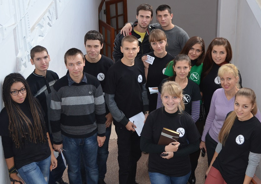 В ХДУ пройшла акція «Заговори українською»