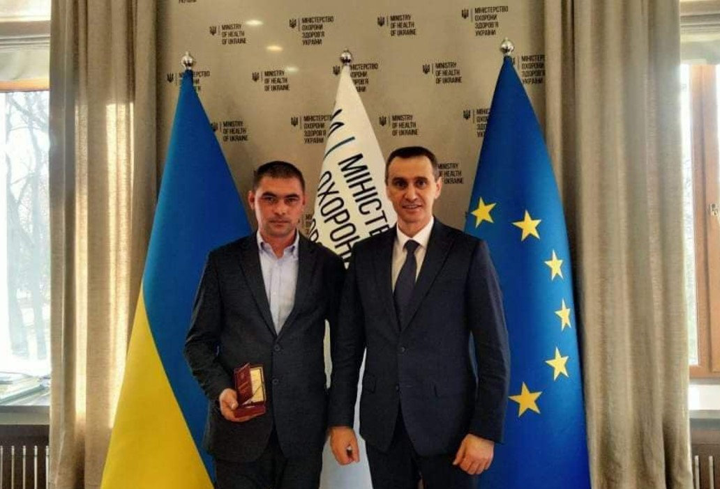 Студент ХДУ отримав Почесне звання “Заслужений працівник охорони здоров’я”