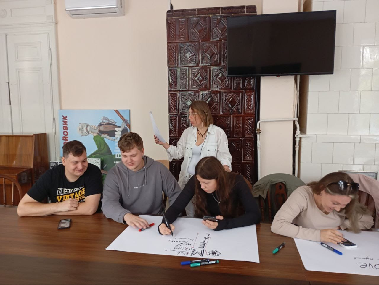 У івано-франківському офісі ХДУ для студентів провели воркшоп з управління стартапами