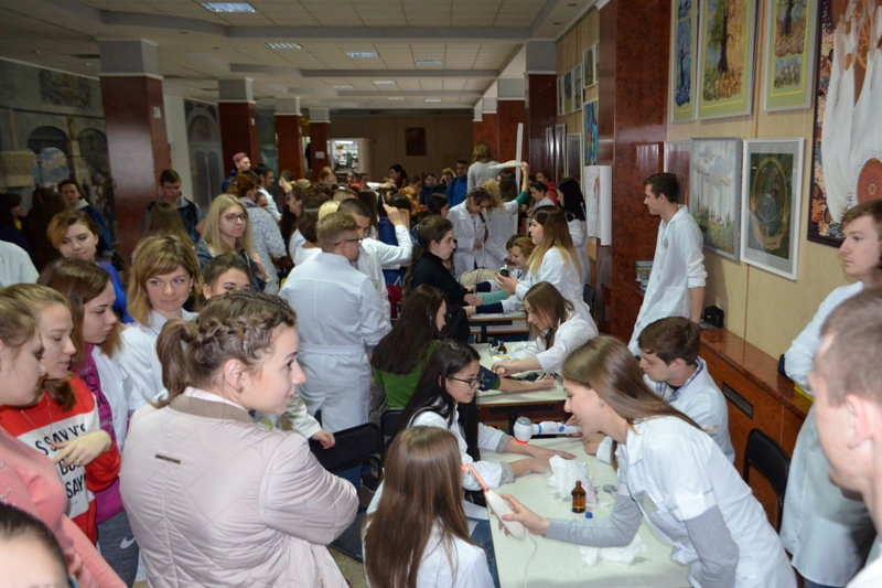 7 квітня в холі головного корпусу Херсонського державного університету відбулося святкуван…