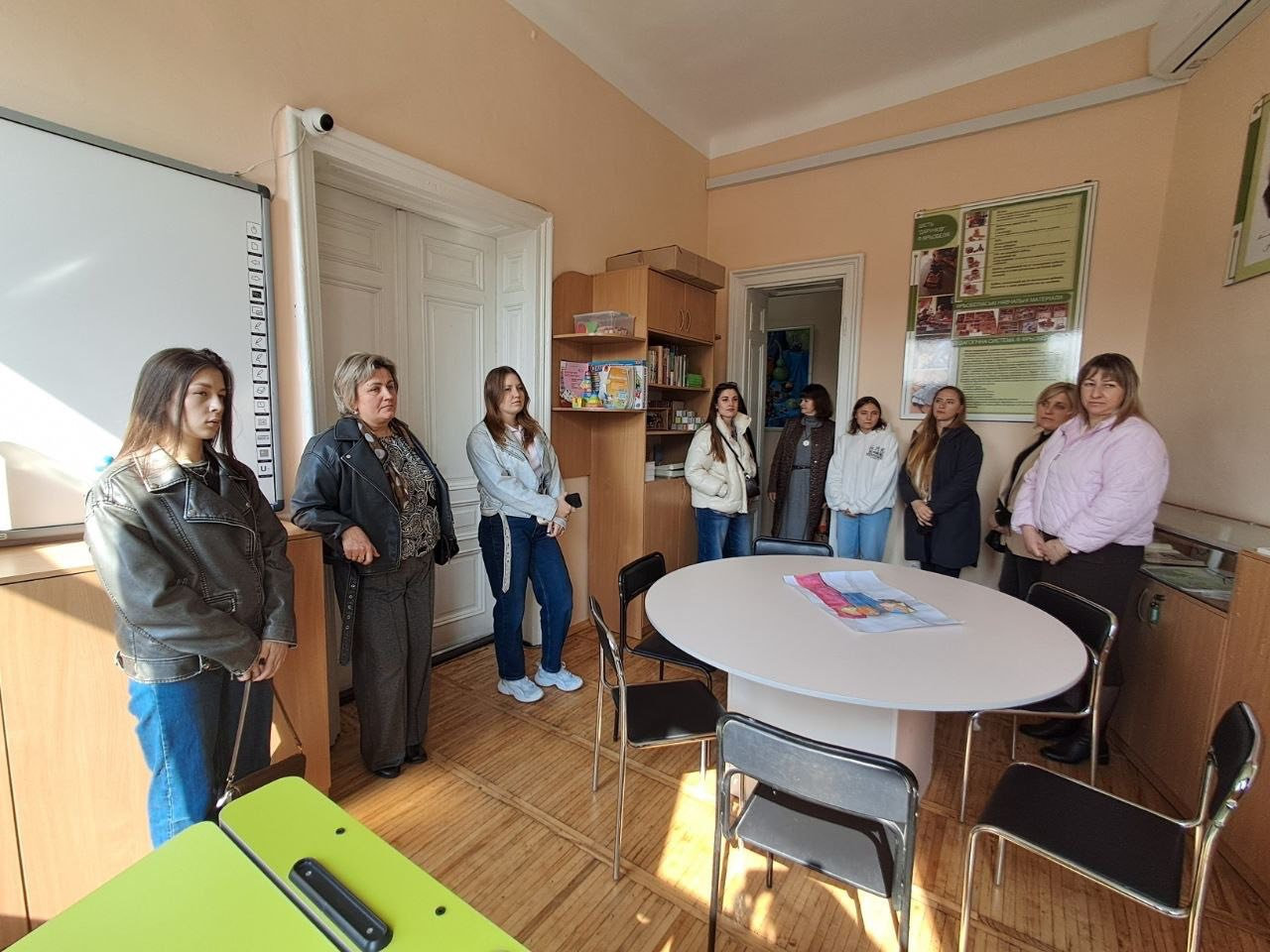 Здобувачі педфаку відвідали музей Фрідріха Фребеля ХДУ