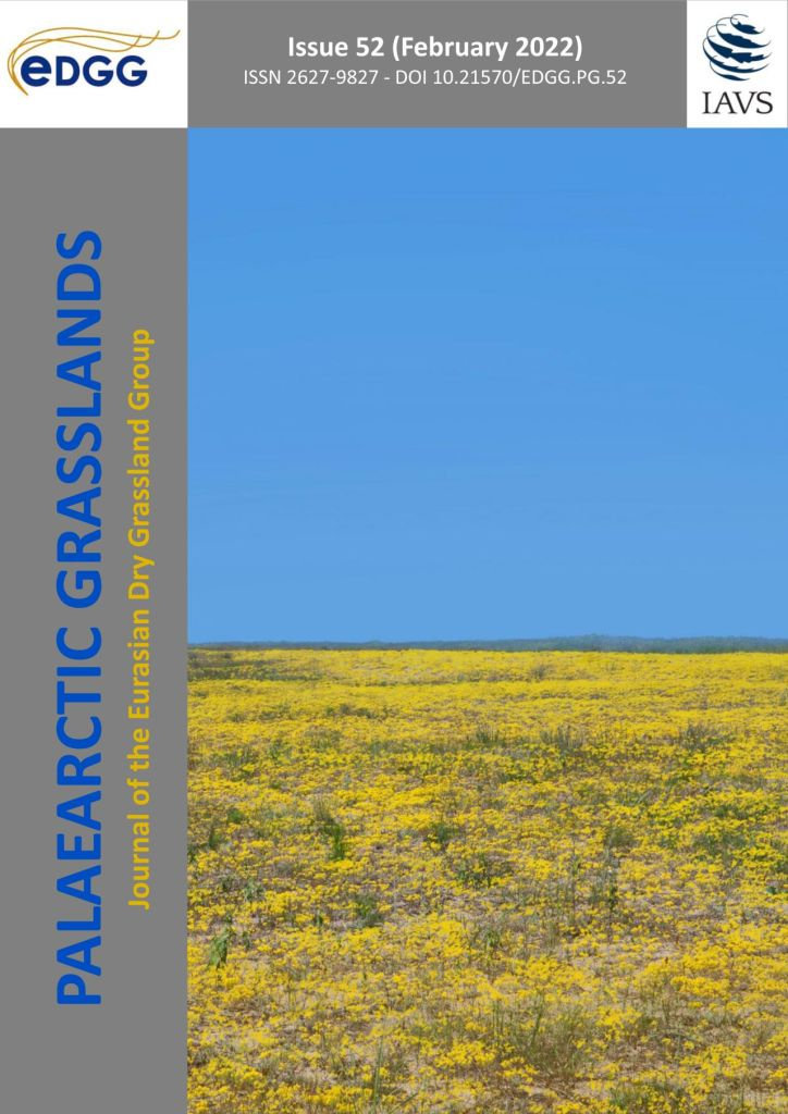 Міжнародний науковий журнал Palaearctic Grasslands присвятив черговий випуск Україні та її людям