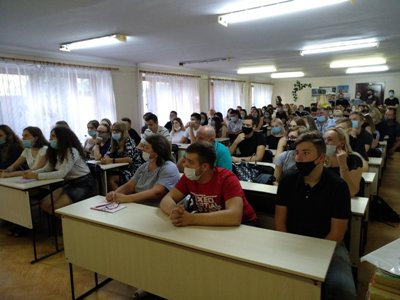 1 вересня 2020 року на історико-юридичному факультеті відбулися збори з першокурсниками!