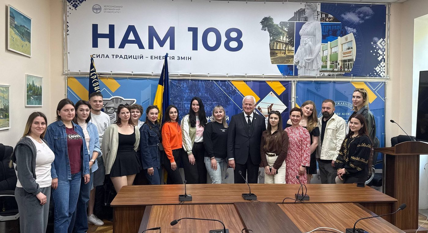 Ректор ХДУ зустрівся зі здобувачами медичного факультету