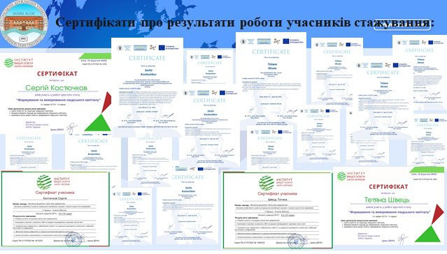 Міжнародне стажування викладачів кафедри