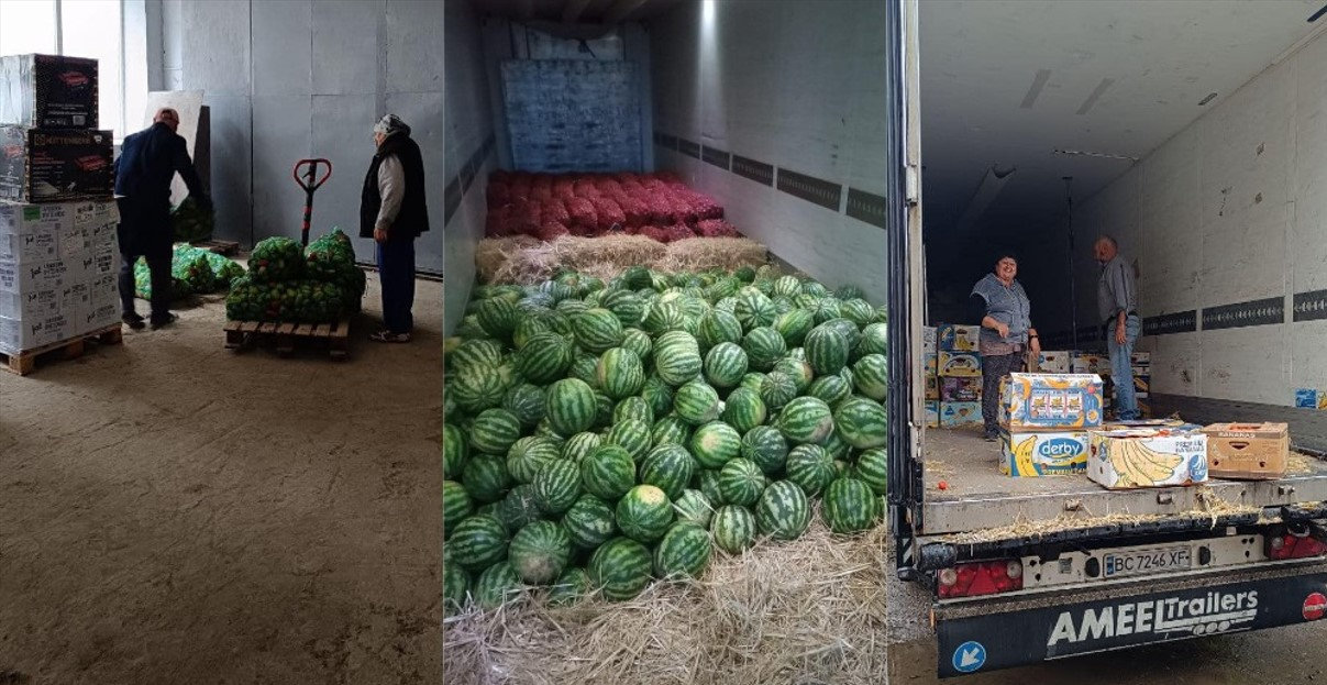 10 тонн херсонських кавунів та овочів роздадуть працівникам офісів ХДУ та ПНУ в Івано-Франківську