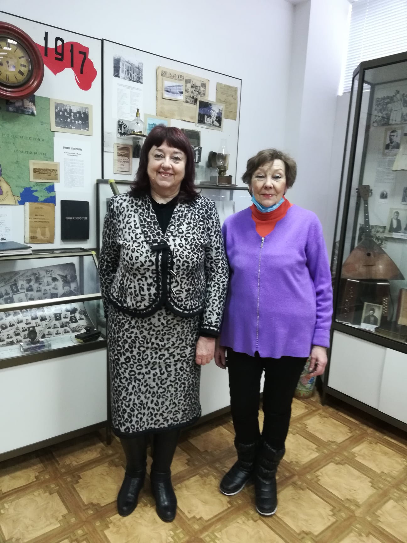 25 лютого до народного зразкового музею історії ХДУ завітала Галина Стулінкова