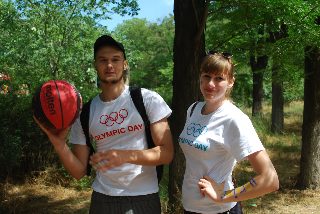Спортивно-масовий захід "Олімпійський день бігу" ХОВ НОК