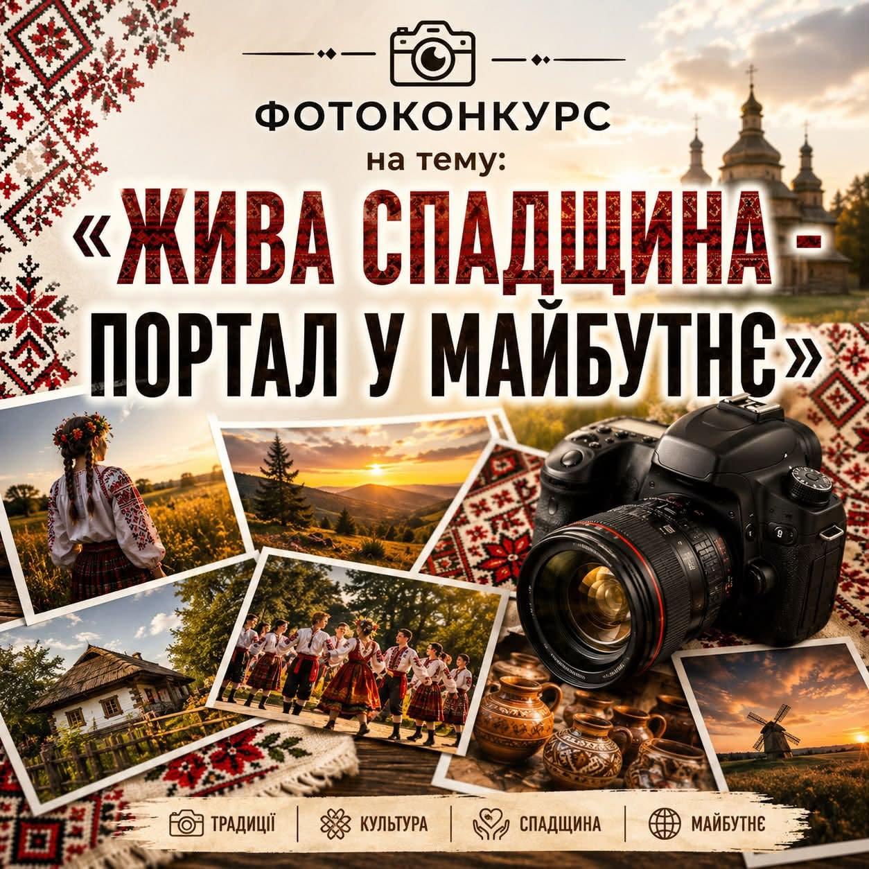 Фотоконкурс «Жива спадщина – портал у майбутнє»