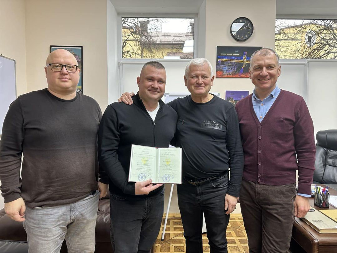 Пишаємось деканом факультету фізичного виховання та спорту!