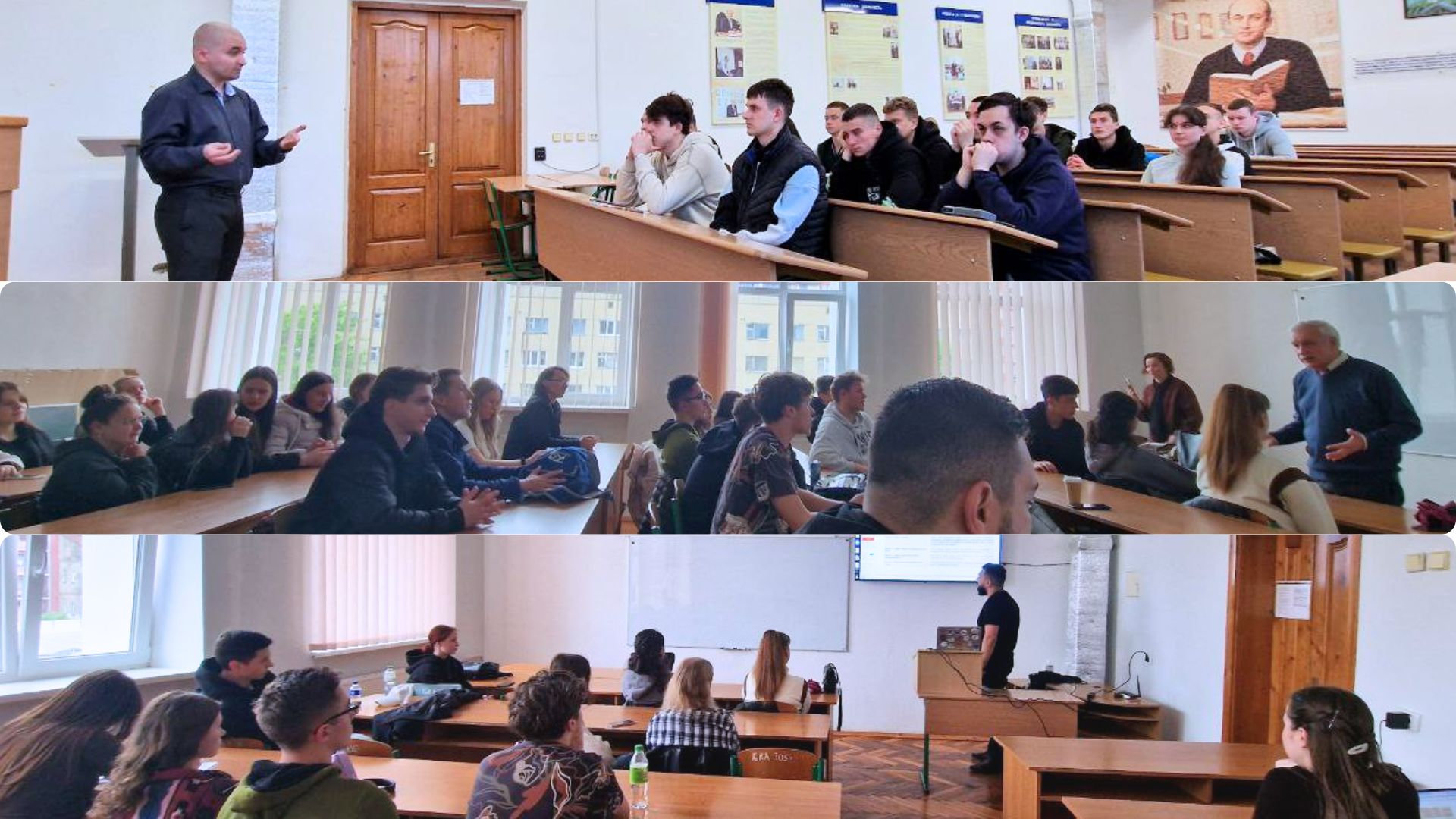ФКНФМ продовжує тиждень очного навчання: третій день виявився насиченим лекціями та жвавими дискусіями
