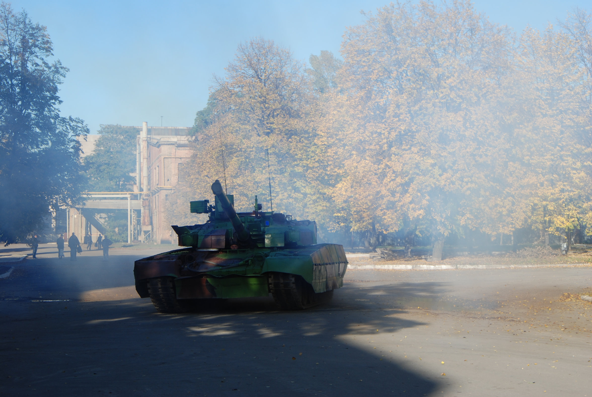 танк Т-80 &laquo;Оплот&raquo; в дії