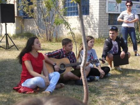 Посвята першокурсників факультету природознавства, здоров'я людини та туризму