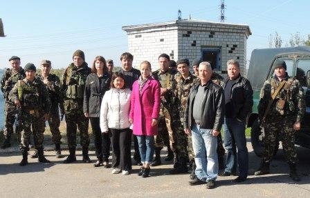 Допомога військовим від студентів факультету природознавства, здоров'я людини та туризму