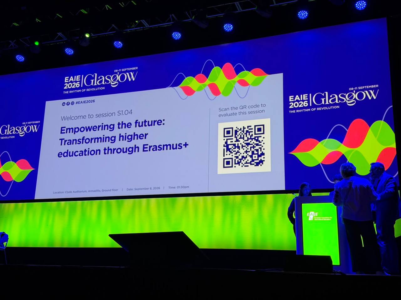 EAIE 2026: ХДУ долучився до обговорення майбутнього Erasmus+ та міжнародної освіти