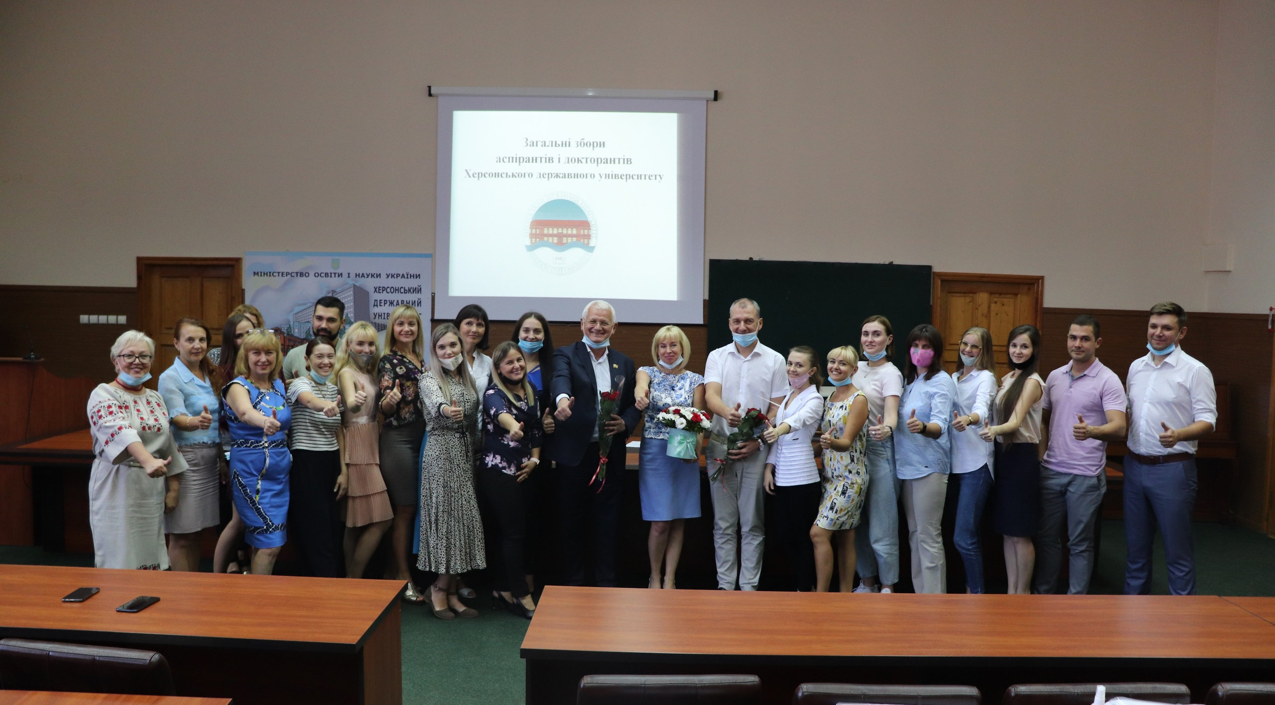Сьогодні відбувся перший випуск аспірантури за программою підготовки докторів філософії