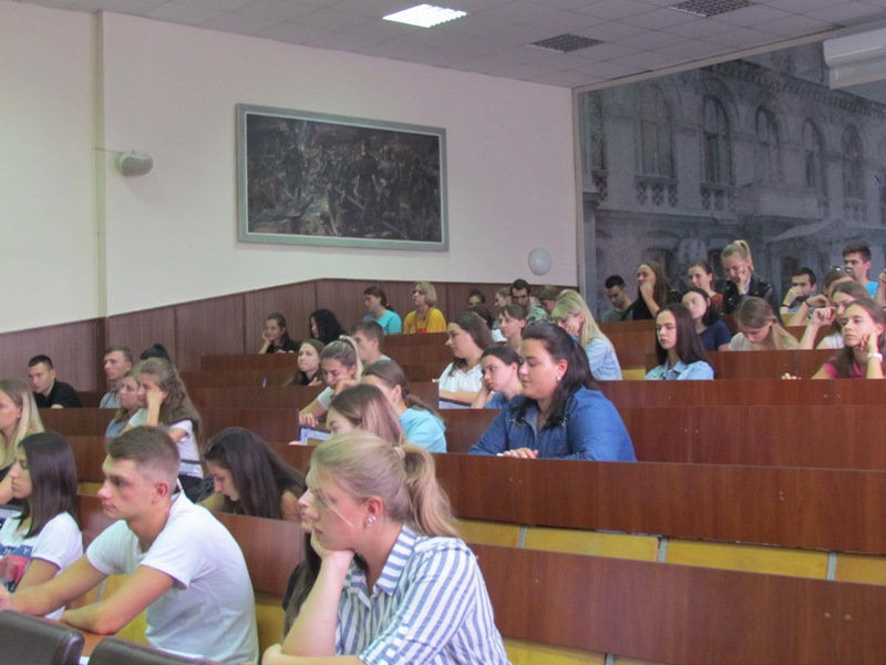Студентам ХДУ розповіли про організацію вивчення та процедуру обрання дисциплін вільного вибору