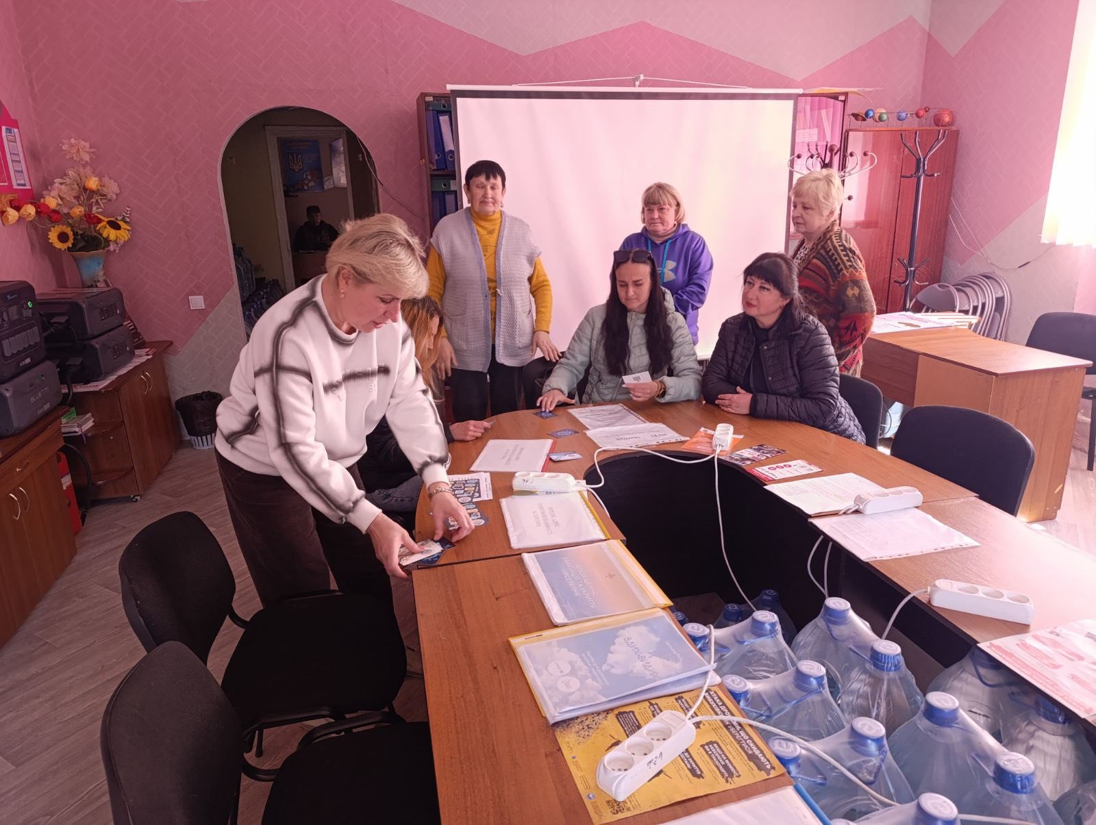 Профорієнтаційна робота в пункті Незламності в Херсоні!