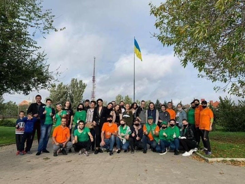 Студенти-екологи ХДУ озеленили Херсонщину