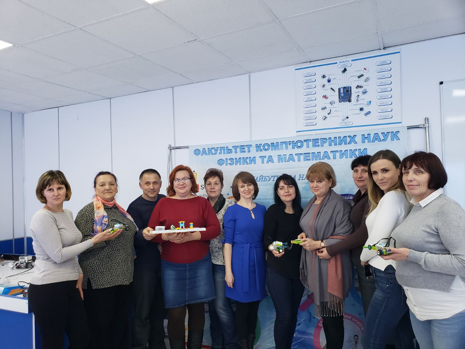 Семінар з робототехніки для вчителів математики
