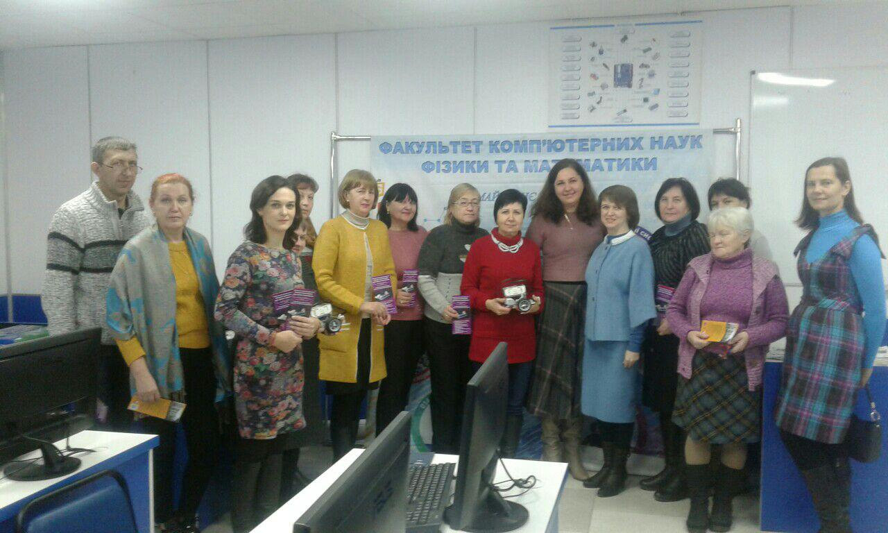 Семінар з робототехніки для вчителів математики Херсонської області