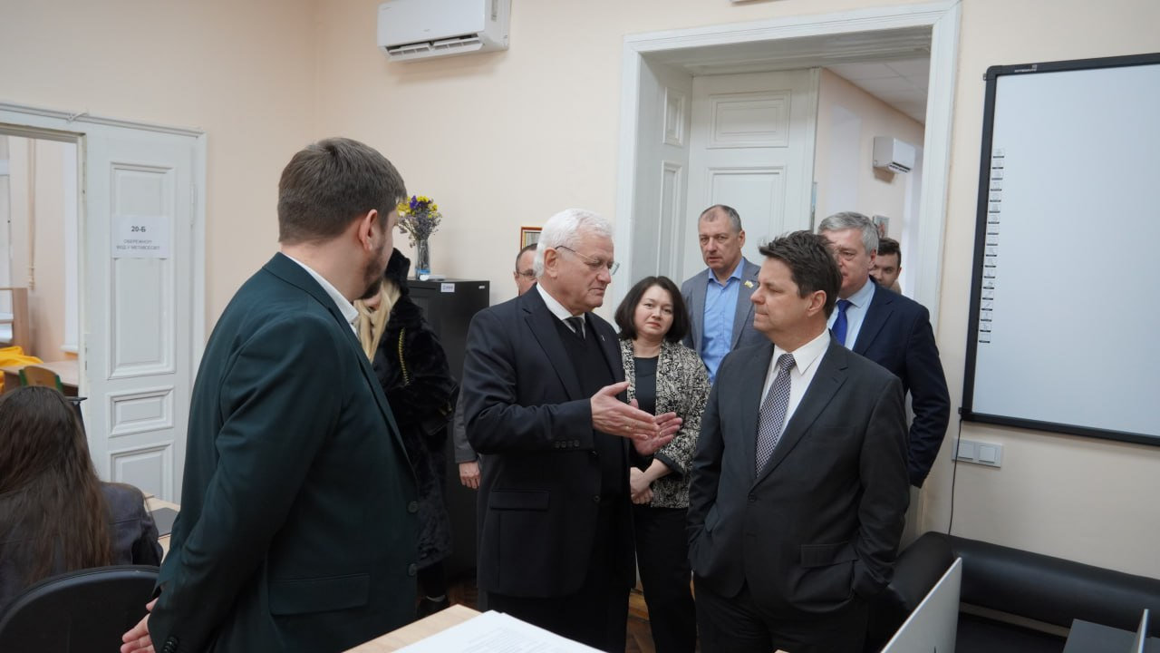 Михайло Винницький відвідав івано-франківський офіс ХДУ