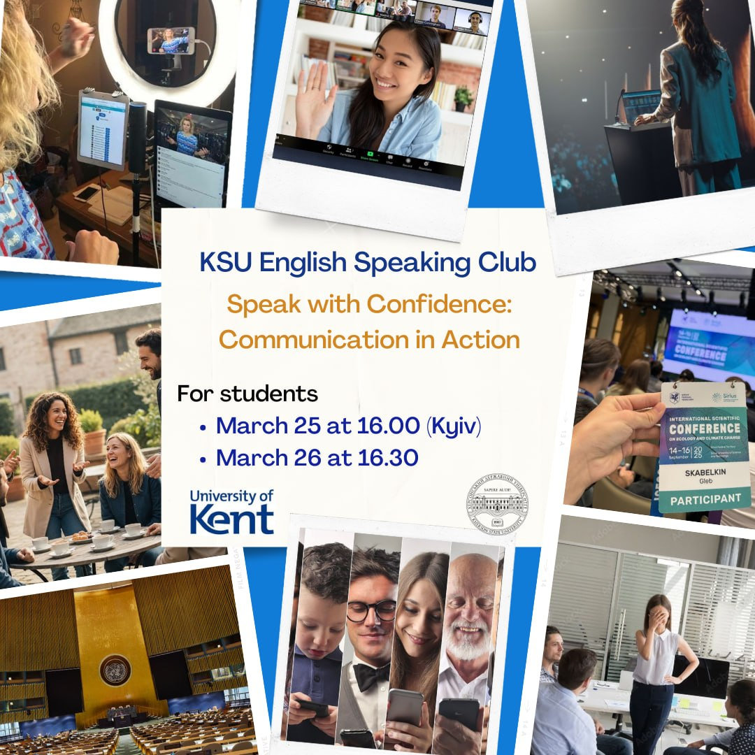 💬 KSU Speaking Club | Speak with Confidence: Communication in Action