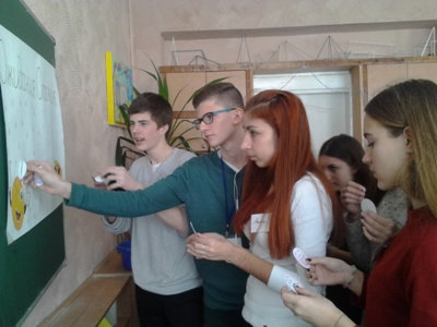 Профорієнтаційний тренінг для учнів 11-го класу Херсонської спеціалізованої школи №27