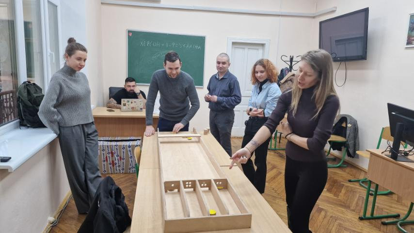Студенти ФКНФМ освоїли майстерність гри Джакколо