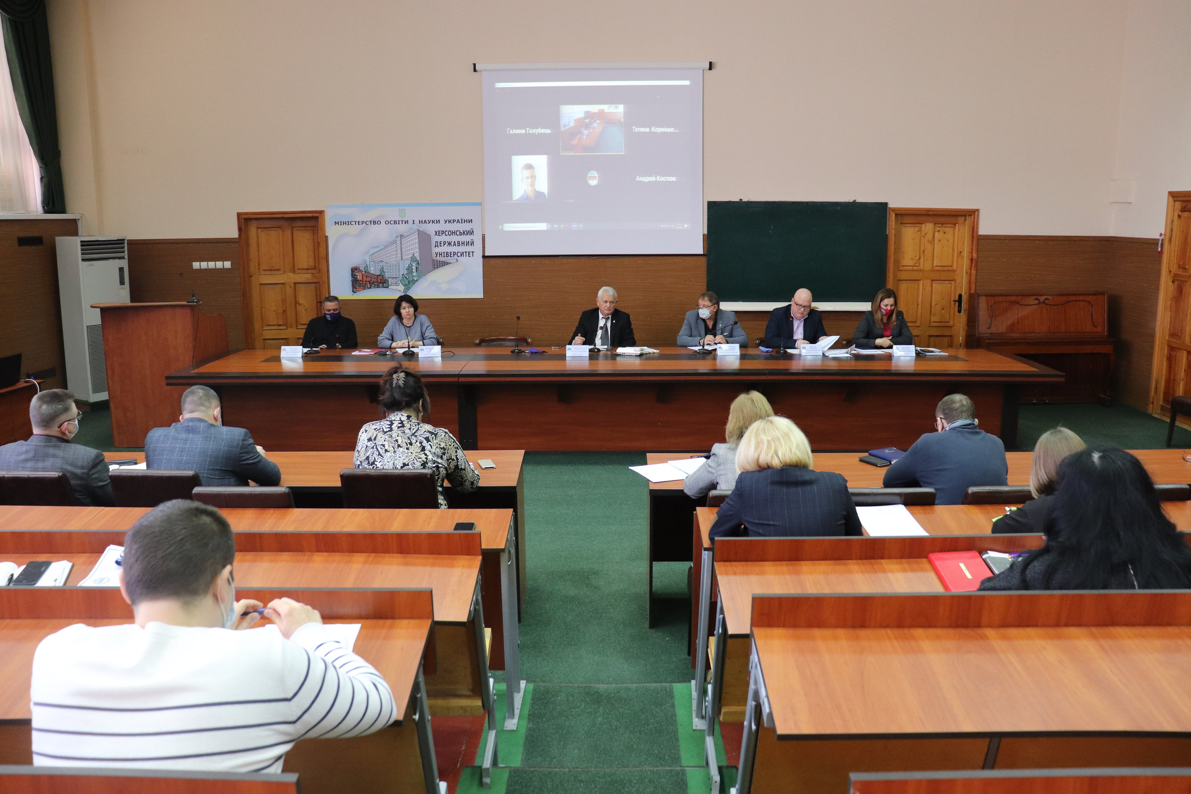 Сьогодні, 15 березня, у Херсонському державному університеті відбулося чергове засідання р…