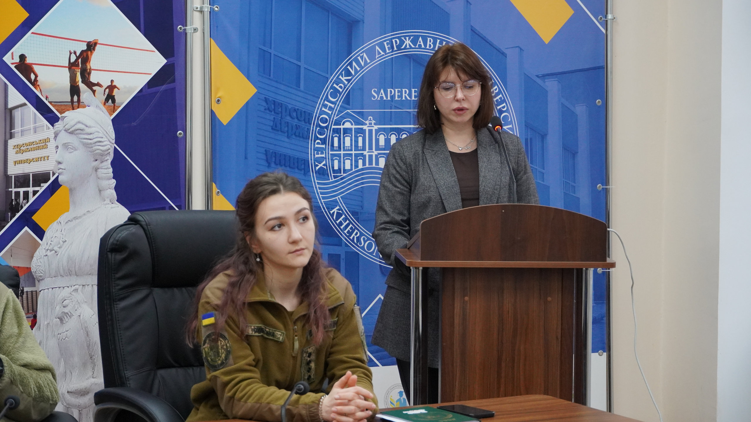 Участь Омбудсмана ХДУ у студентському заході присвяченому четвертій річниці повномасштабного вторгнення