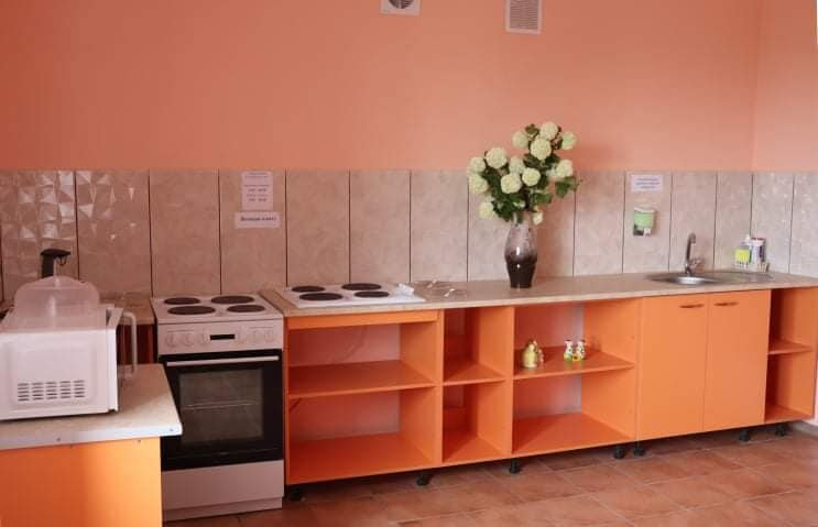 Відкриття нової кухні у гуртожитку №4 Для покращення житлово-побутових умов мешканців гурт…
