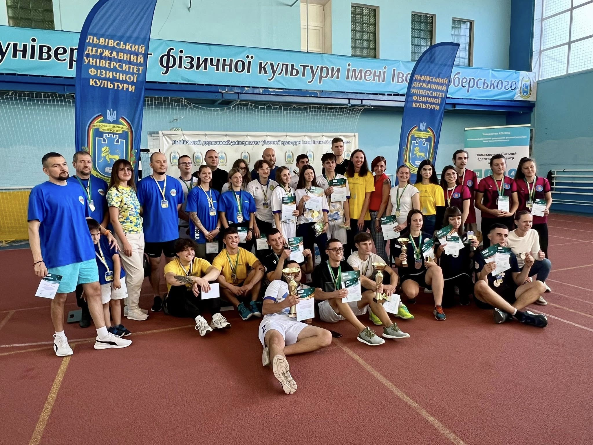 Здобувачі спеціальності 017.Фізична культура і спорт взяли участі у Всеукраїнському турнірі з адаптаційних ігор в рамках проєкту RITA