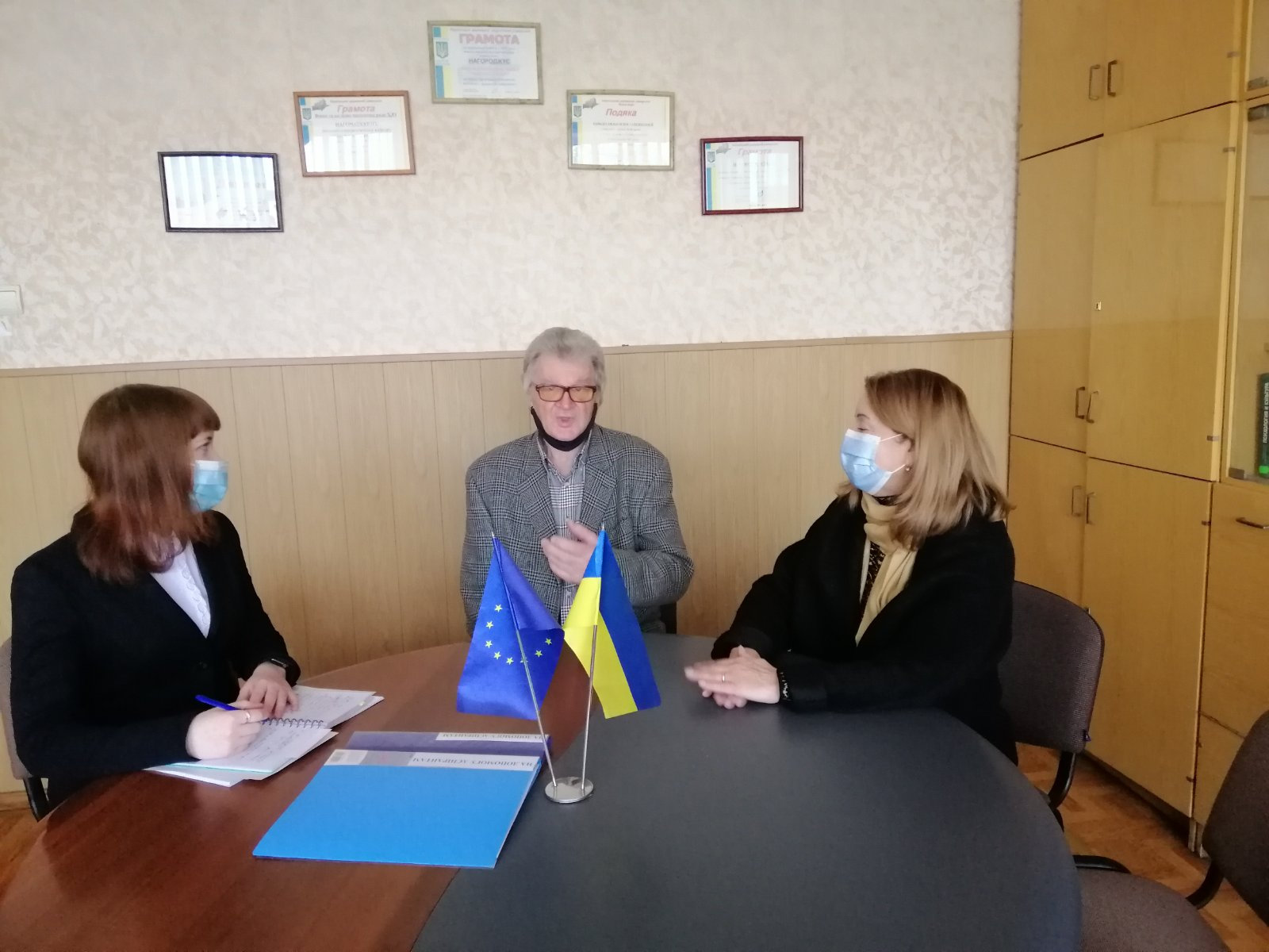 Зустріч професорів з аспірантами 4 курсу