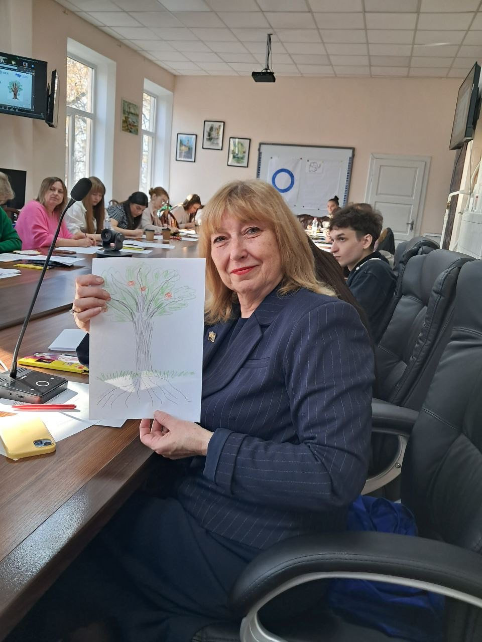 Гостьова лекція на тему «Інтерактивний психоосвітній інтенсив: “Тривожність і контроль: що в моїх силах?”» - спікер Інна Анатоліївна Клімова