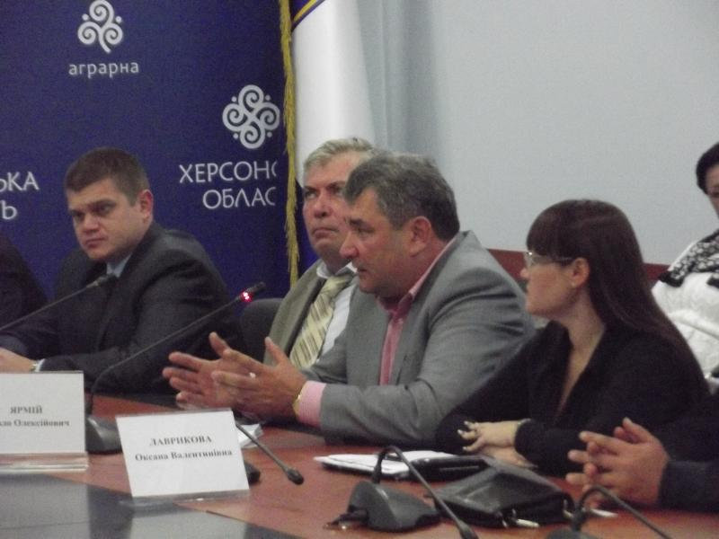 Участь у круглому столі на тему: «Створення умов для стійкого розвитку приморських областей України за рахунок оптимального використання курортно-туристичного потенціалу та залучення інвестицій».