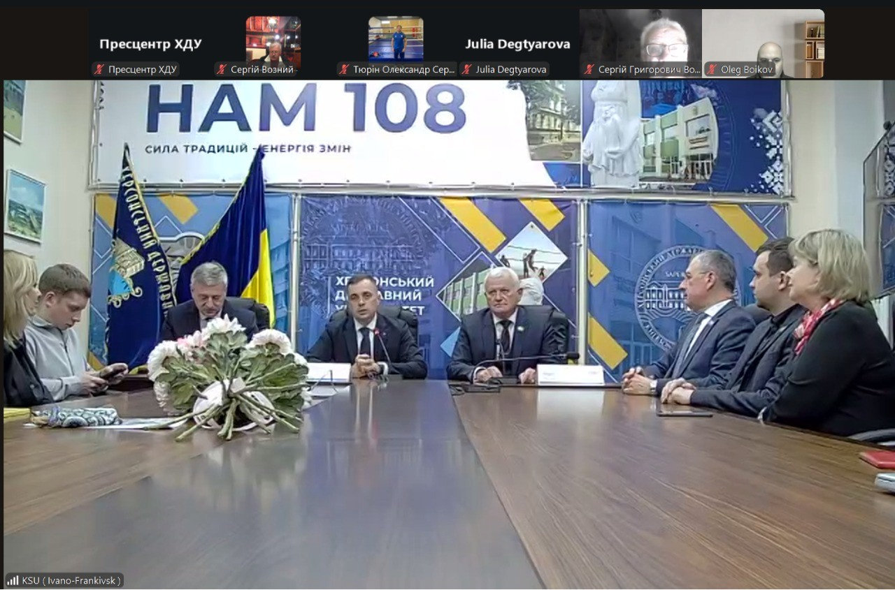Заступник міністра освіти та науки України зустрівся зі спільнотою ХДУ