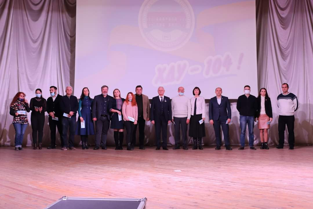 On the occasion of the 104th anniversary of the foundation of the university four teachers…