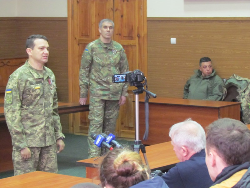 До студентів ХДУ завітали ветерани АТО