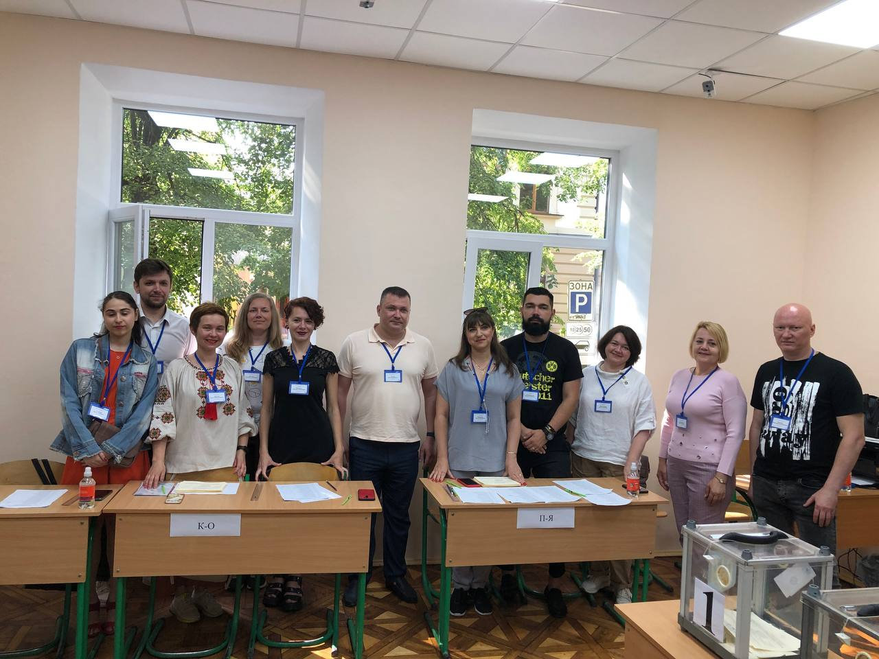 День голосування у ХДУ розпочався із засідання виборчої комісії