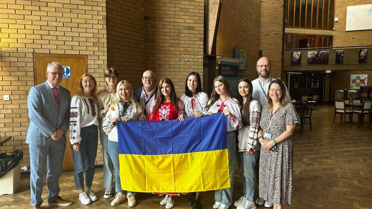 Делегація ХДУ в Університеті Кент провела міжкультурний захід