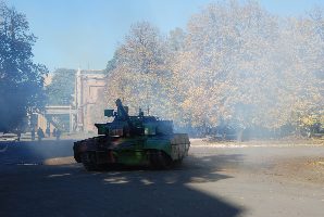 танк Т-80 &laquo;Оплот&raquo; в дії