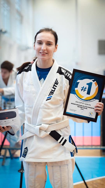 Студентка ФФВС стала чемпіонкою з Джиу Джитсу